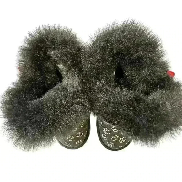 DISNEY MINI MOUSE FAUX FUR BOOTIE SIZE 6T NWOT - Picture 3 of 9
